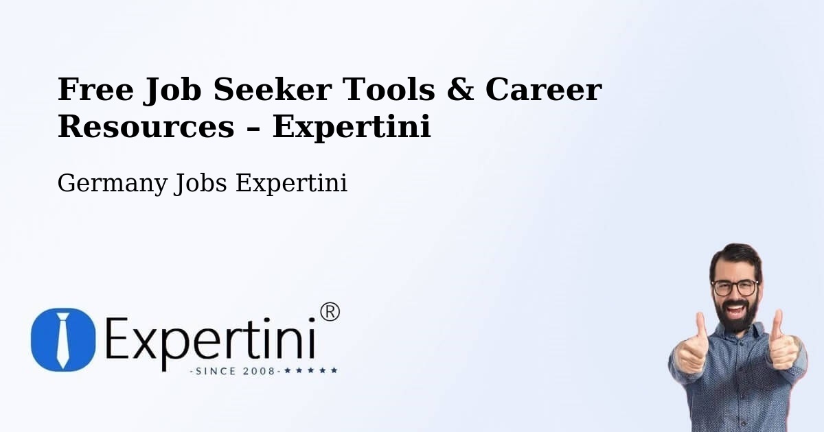 Free Job Seeker Tools & Career Resources – Bühlerzell - Bühlerzell, Germany Jobs Expertini